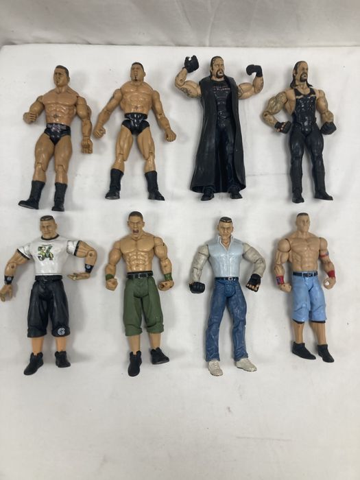 Brinquedo Bonecos Baptista, Undertaker, Cena, WWE, Jakks