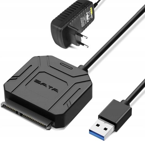 Adapter Dysków SATA 2,5 3,5 przejściówka SSD HDD USB 3.0