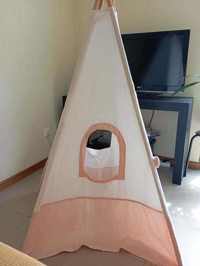Tenda Tipi Rosa Criança