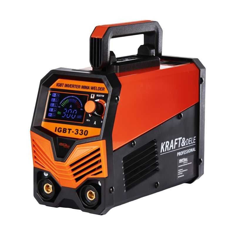 KRAFT&DELE Spawarka Inwertorowa Mma Tig Lcd 330a Igbt Hot Start KD1878
