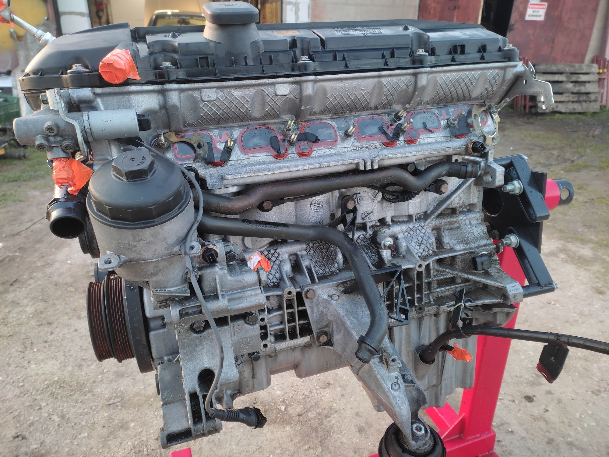 Silnik m54b22 2.2 BMW E60 słupek