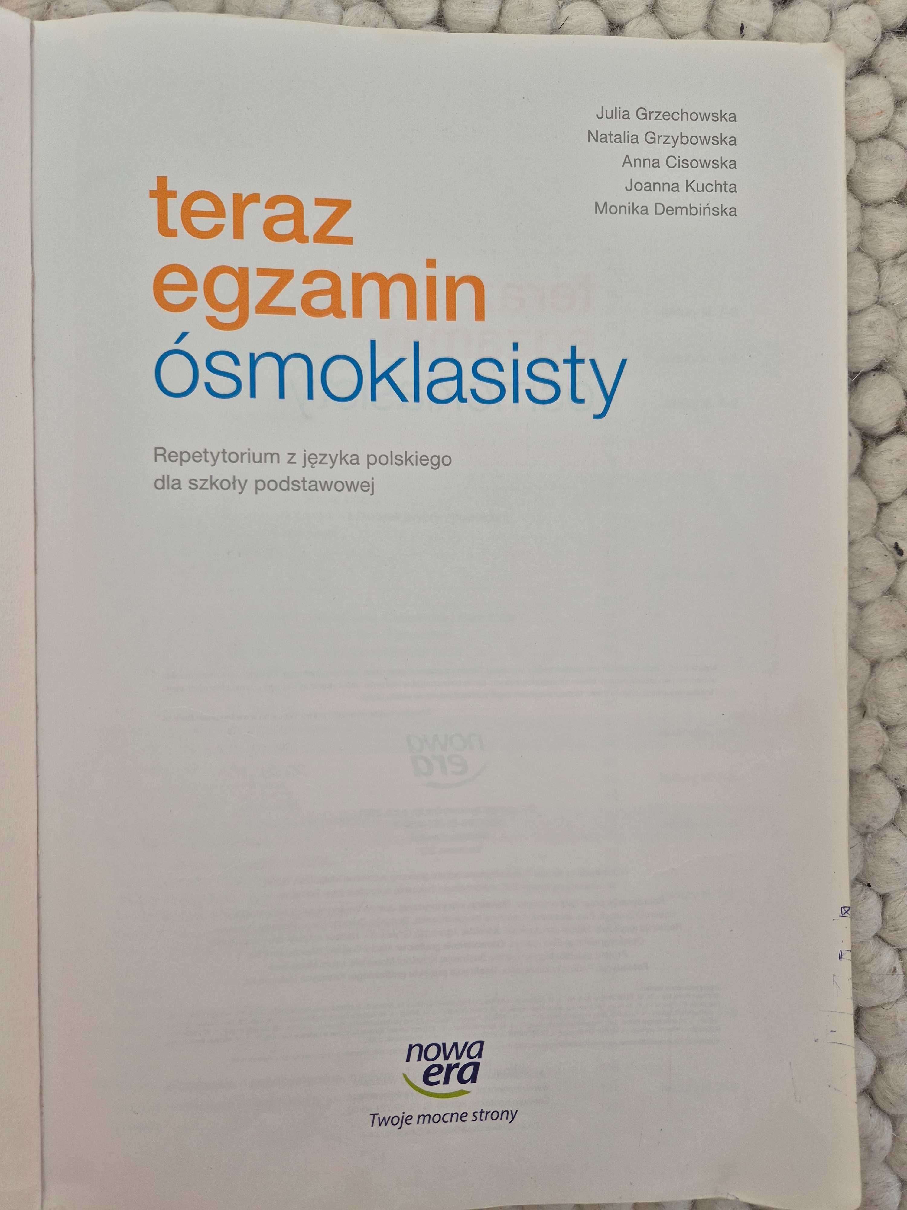 Teraz egzamin ósmoklasisty -nowe wydanie