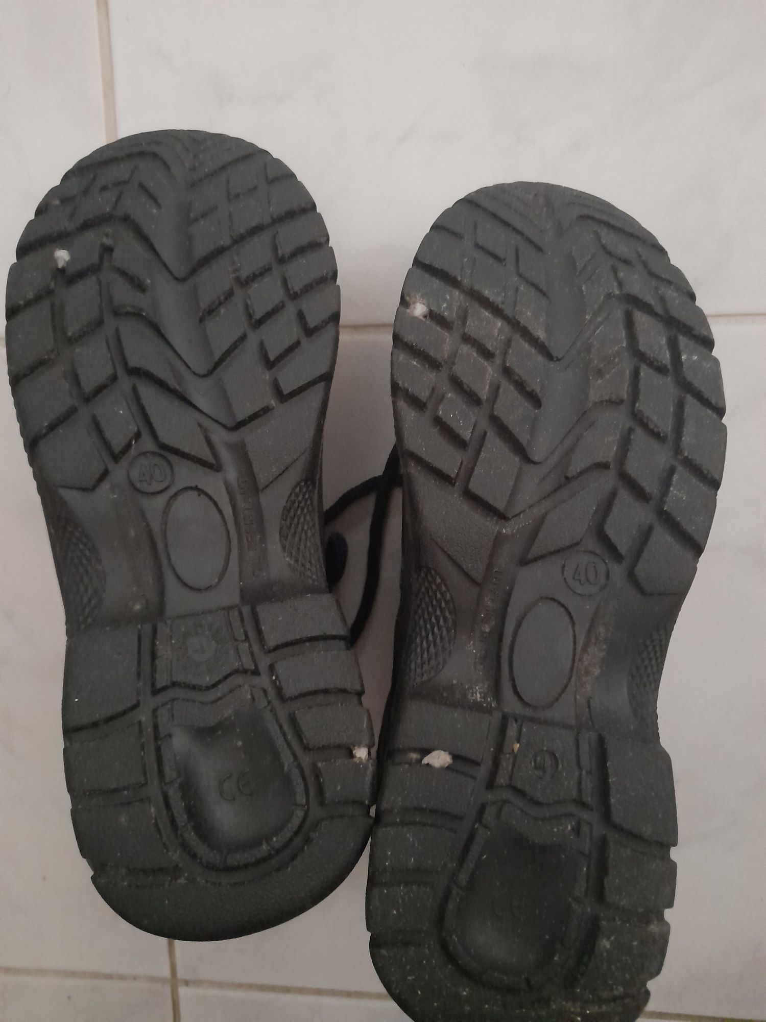 Botas de trabalho com biqueira de aço