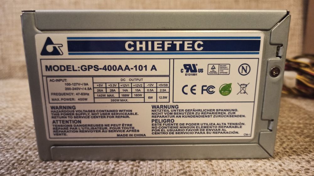 Zasilacz Chieftec GPS-400AA-101 A