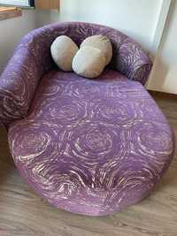 sofá de quarto lilás