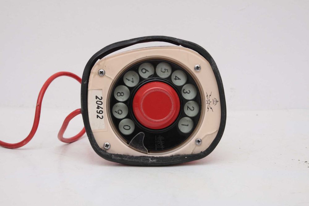 Ericofon Kobra- kolekcjonerski telefon stacjonarny, ikona designu.