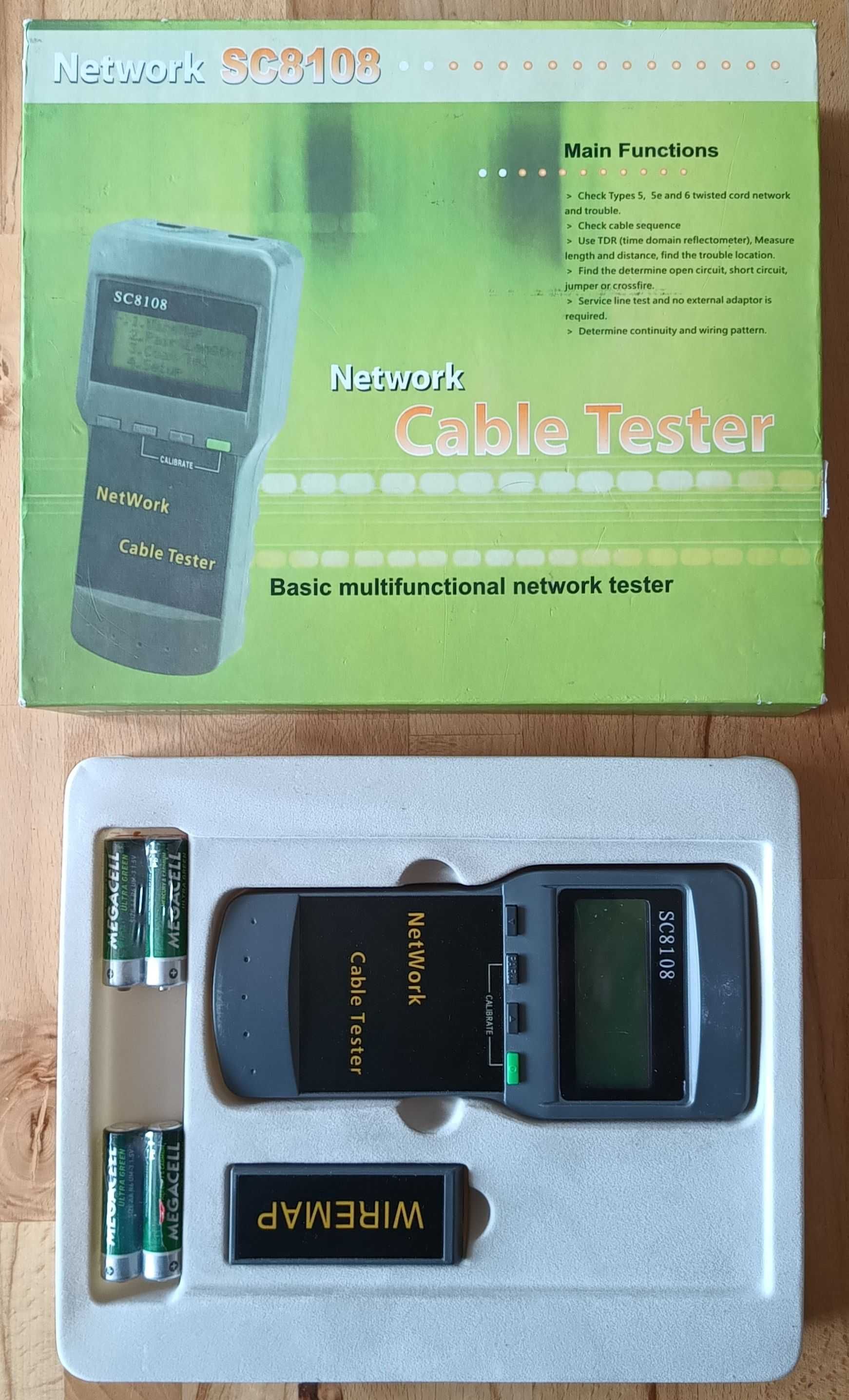 Tester kabli długość