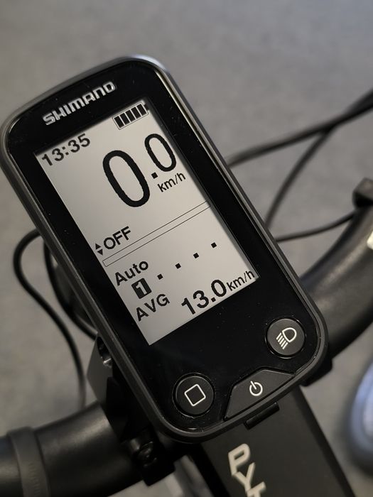 Shimano wyświetlacz sc-e6100 włączają się działają