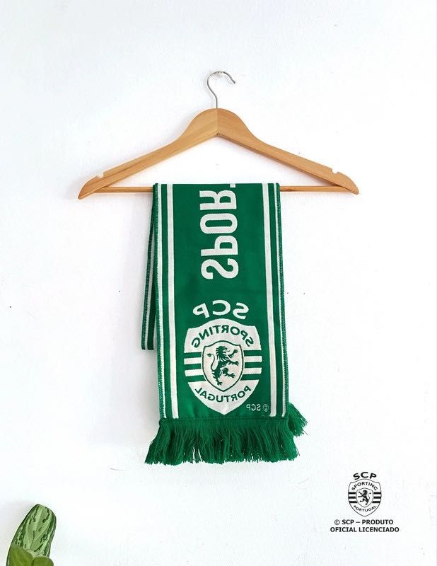 Cachecol oficial Sporting Clube de Portugal – Produto licenciado