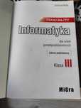 Informatyka teraz bajty klasa 3