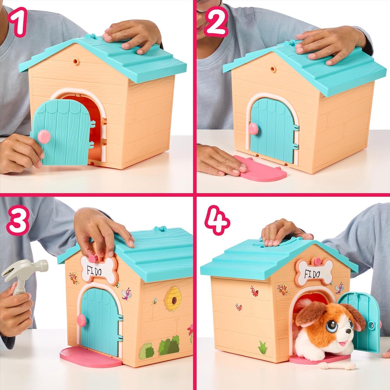 Игровой набор Little Live Pets Дом с сюрпризом мини оранжевый