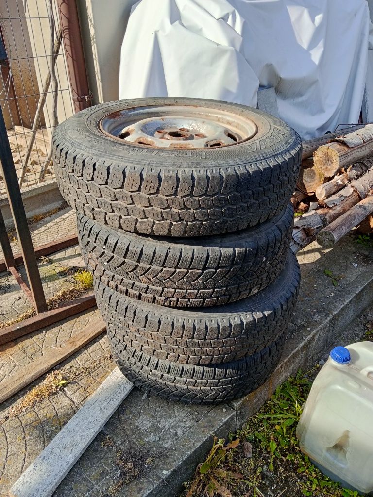 Koła volkswagen T4 zimowe wzmacniane r15