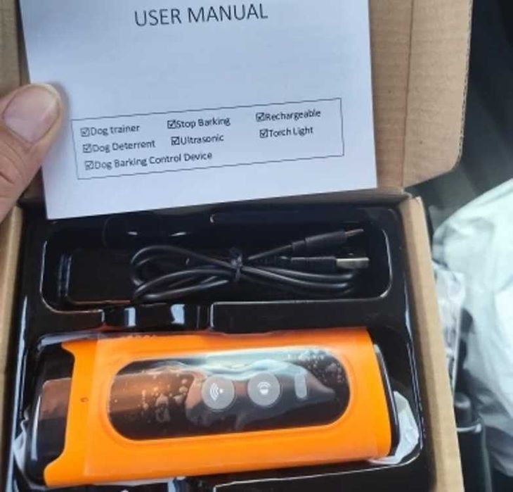 Двойной ультразвуковой отпугиватель собак, відлякувач Sonic 100%