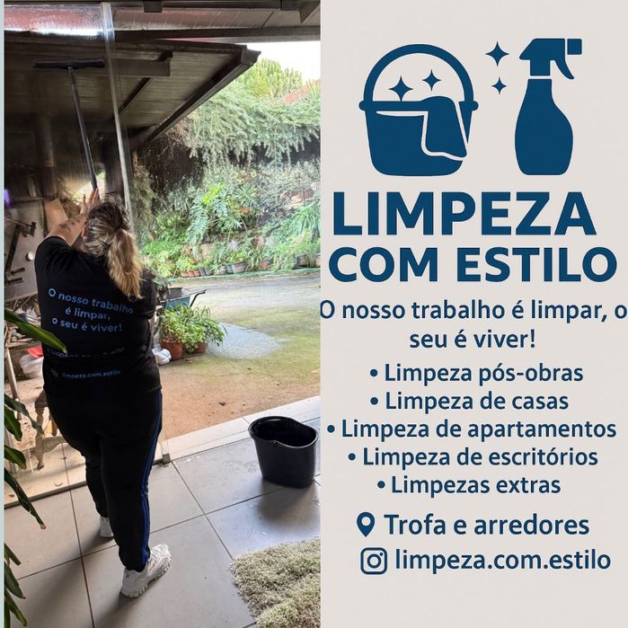 Ofereço meus serviços de limpeza