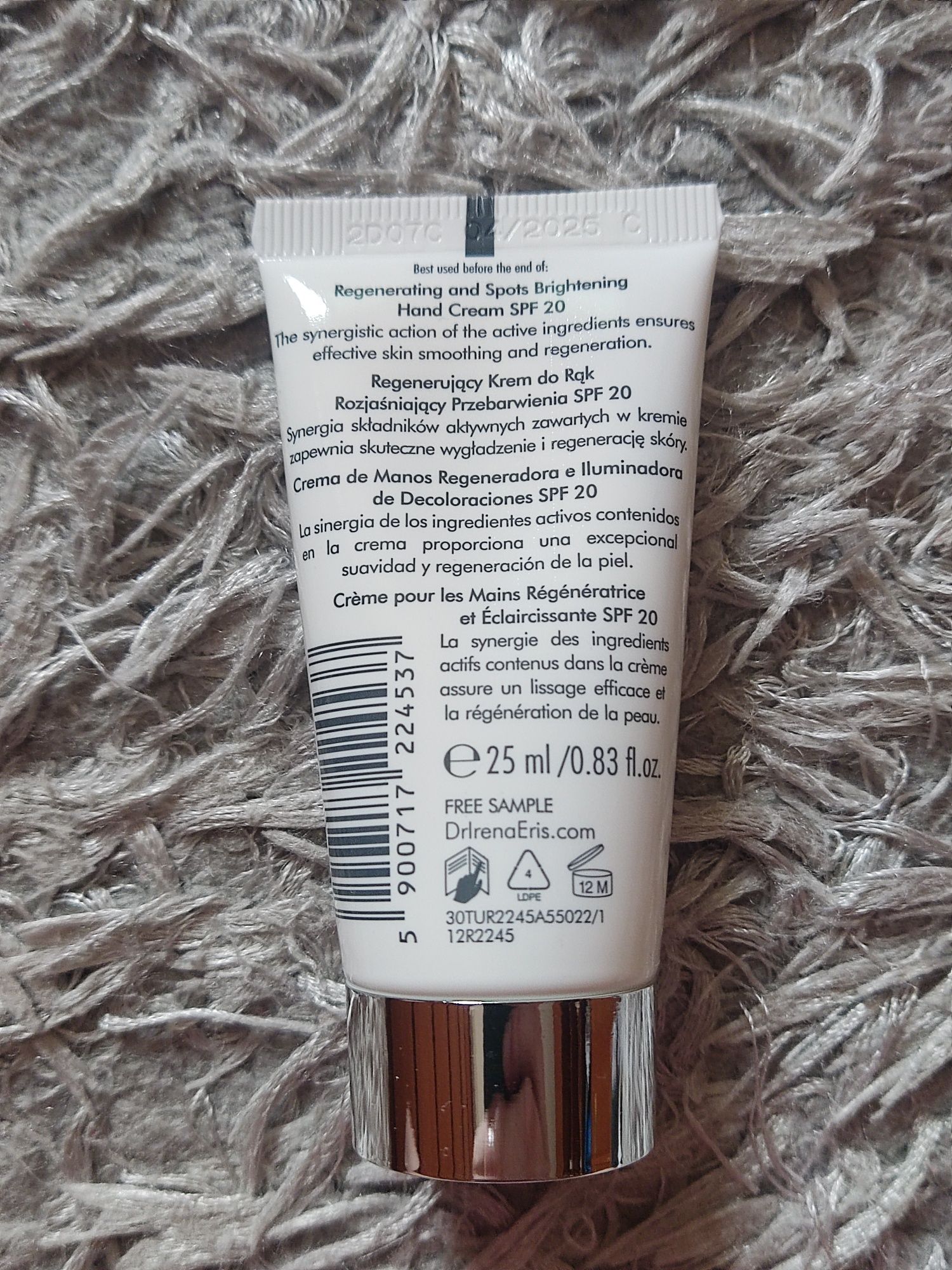 Nowy krem do rąk dr Irena Eris body art silky hands spf 20 pielęgnacja