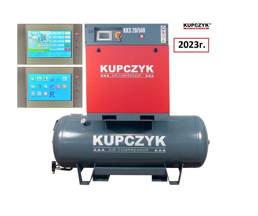 Kompresor śrubowy KKS 20/500 15 kw 2150 l/min 2023r Kupczyk Dostawa0zł