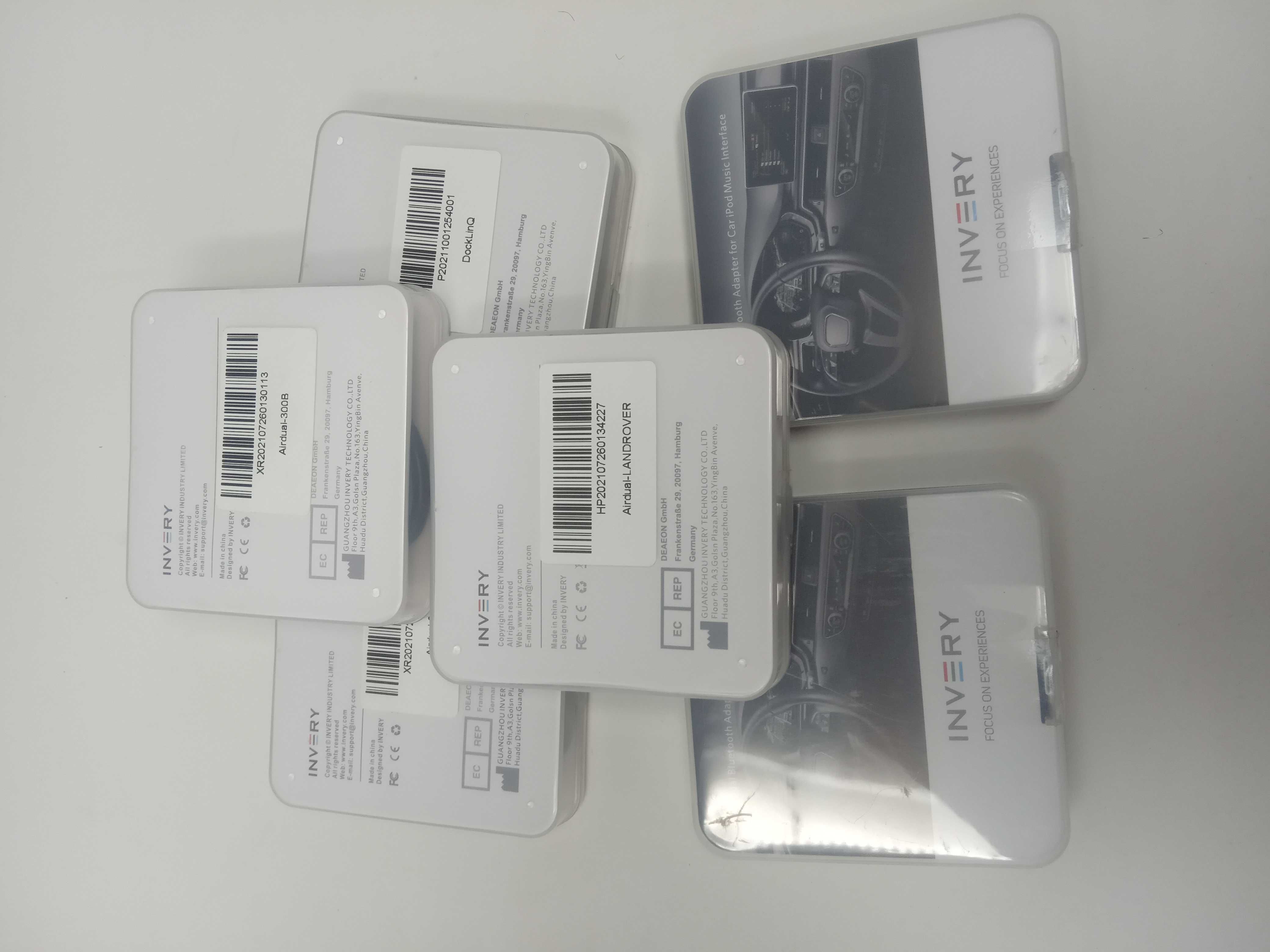 Bluetooth адаптери Invery audi,bmw,mersedes,vw,landrover