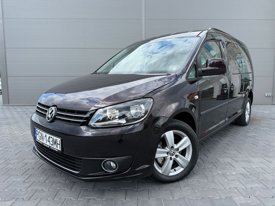 Volkswagen Caddy Auto jak nowe z gwarancja*max*navi*klimatronik*7osobowe