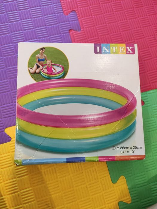Надувной бассейн 86х25см, 63л