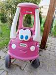Jeździk samochód little tikes różowy