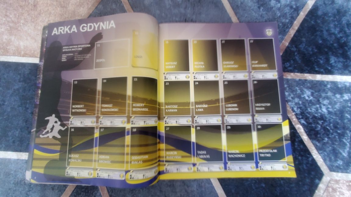 Album piłkarski/kolekcjonerski Panini Ekstraklasa 2009/2010 Rarytas