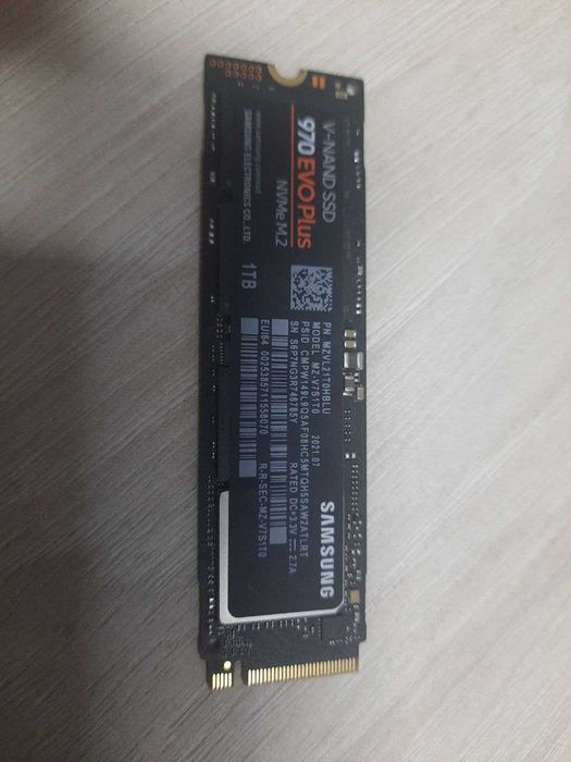 SSD Samsung 970 EVO Plus 1 TB (MZ-V7S1T0)