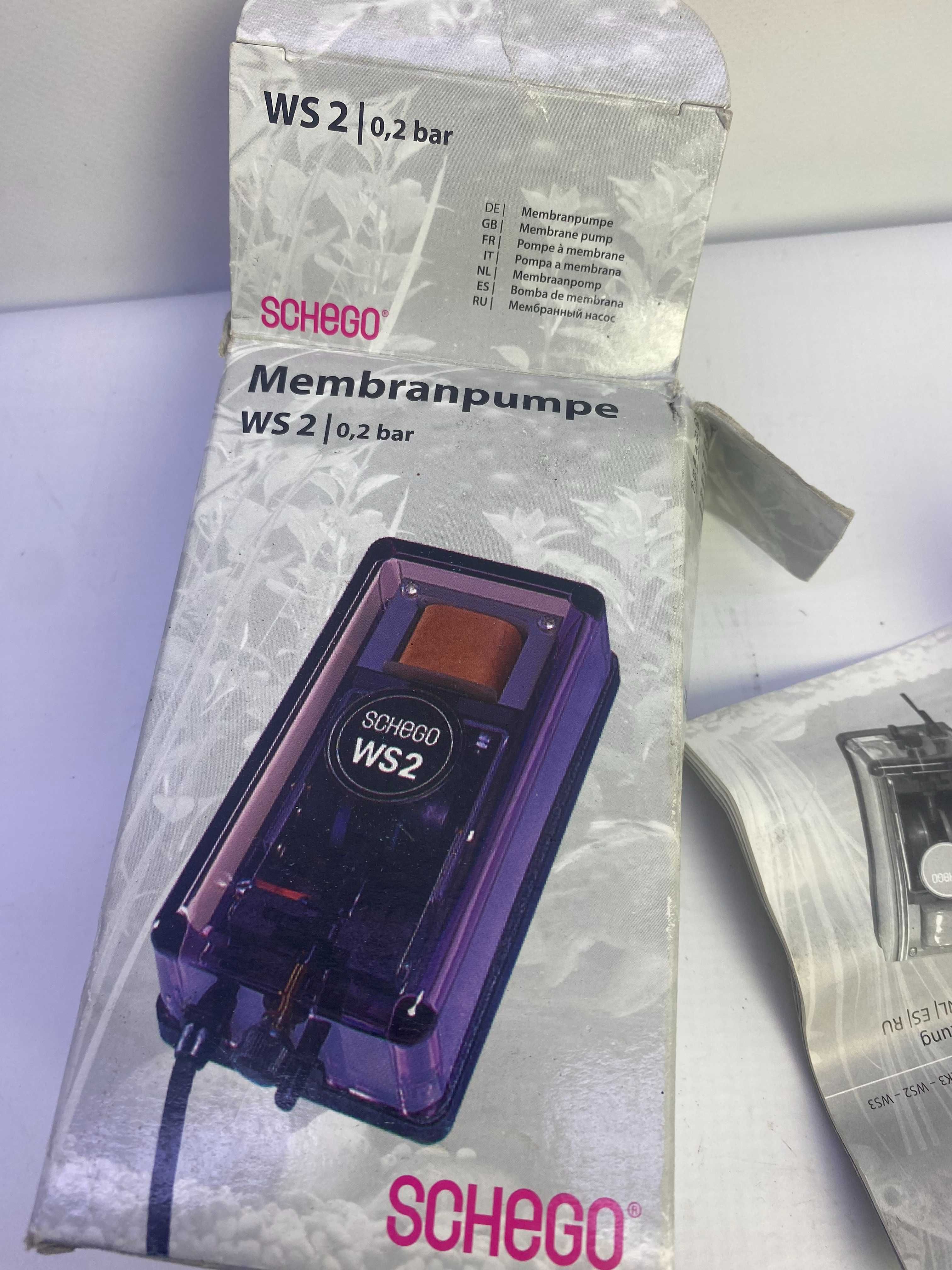SCHEGO WS2 Pompa membranowa napowietrzająca 250l/h