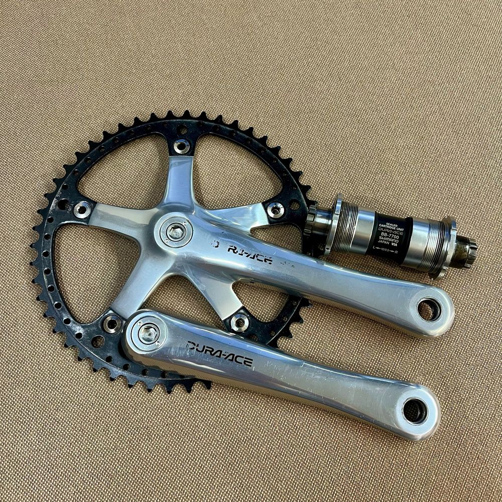 Трекові шатуни, фікс, Dura-Ace 7710 NJS