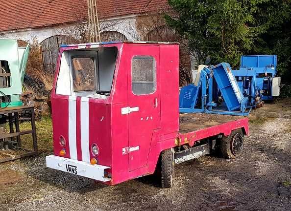 Auto wózek transportowy IFA z lat 70 UNIKAT zabytek spalinowy