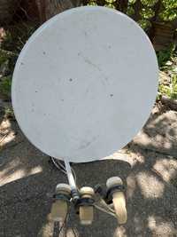Супутникова антена з тюнером