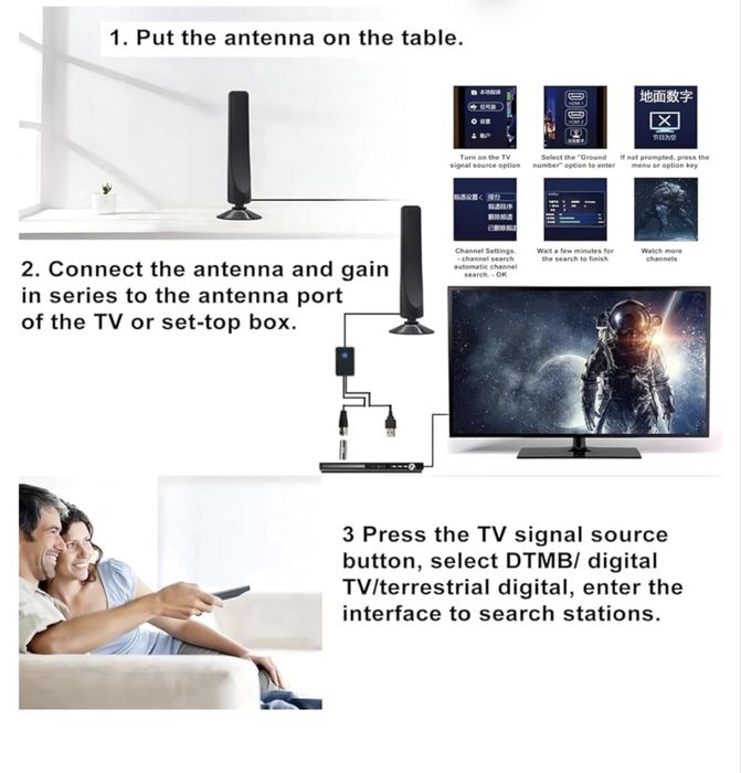 Antena de TV Wave Max