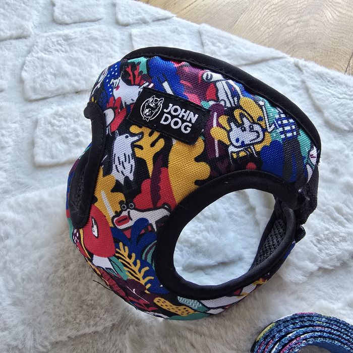 Szelki bezuciskowe John Dog rozmiar S Barcelona walk-in JAK NOWE