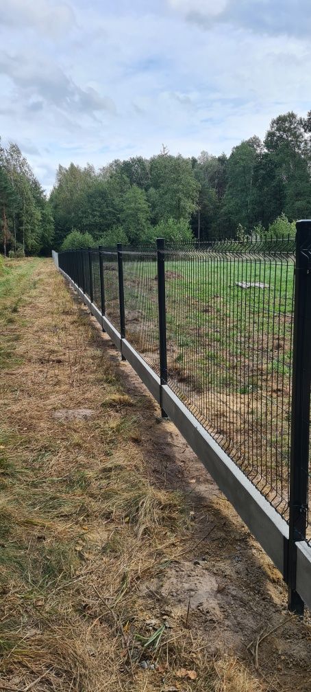 Ogrodzenia panelowe murowane siatka fundament montaż bram