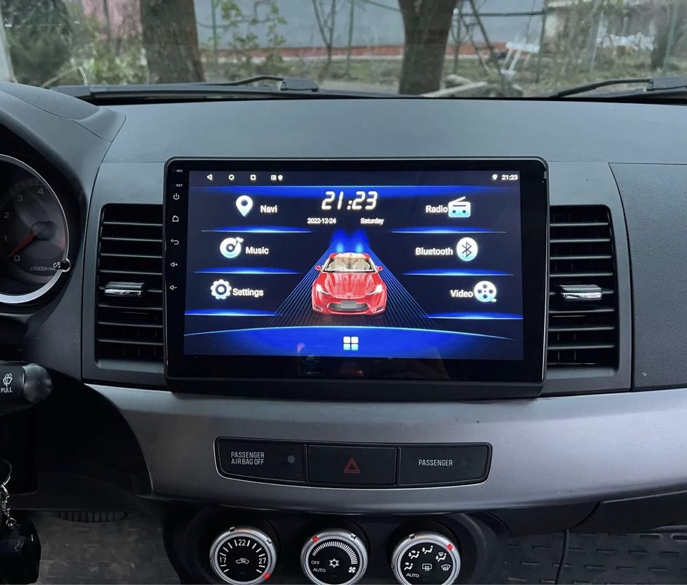 Магнітола Mitsubishi Lancer X Ланцер 10 Андроід GPS