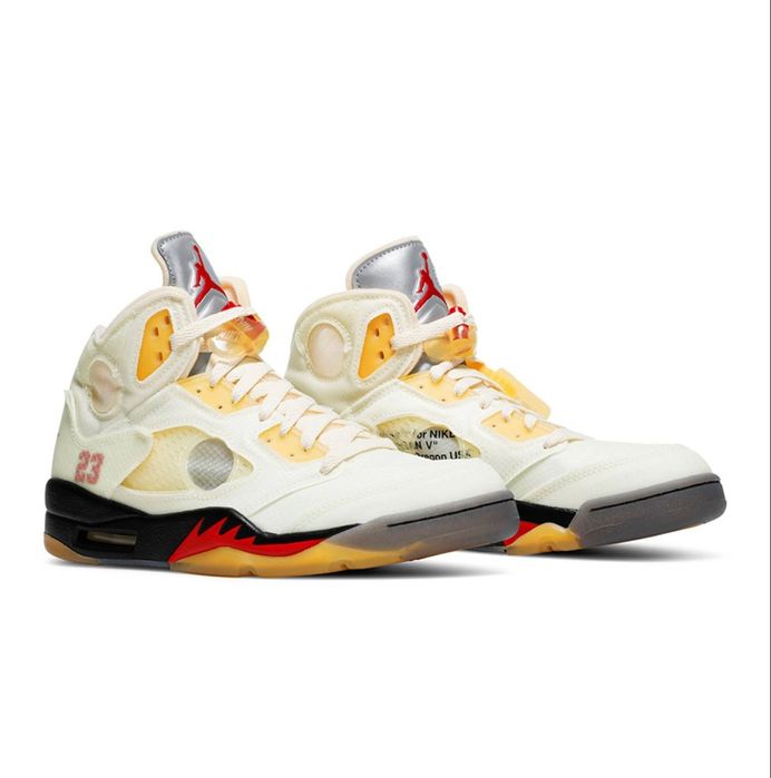 Jordan 5 Off White "Sail"