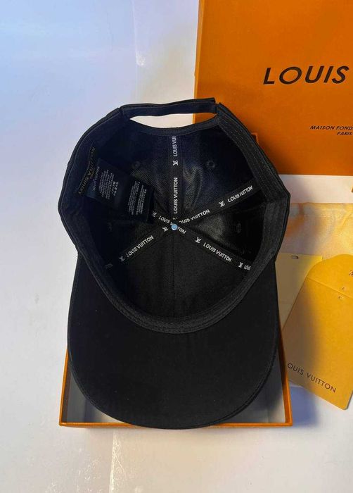 Louis Vuitton Męska damska czapka z daszkiem bejsbolówka, Francja 09-5
