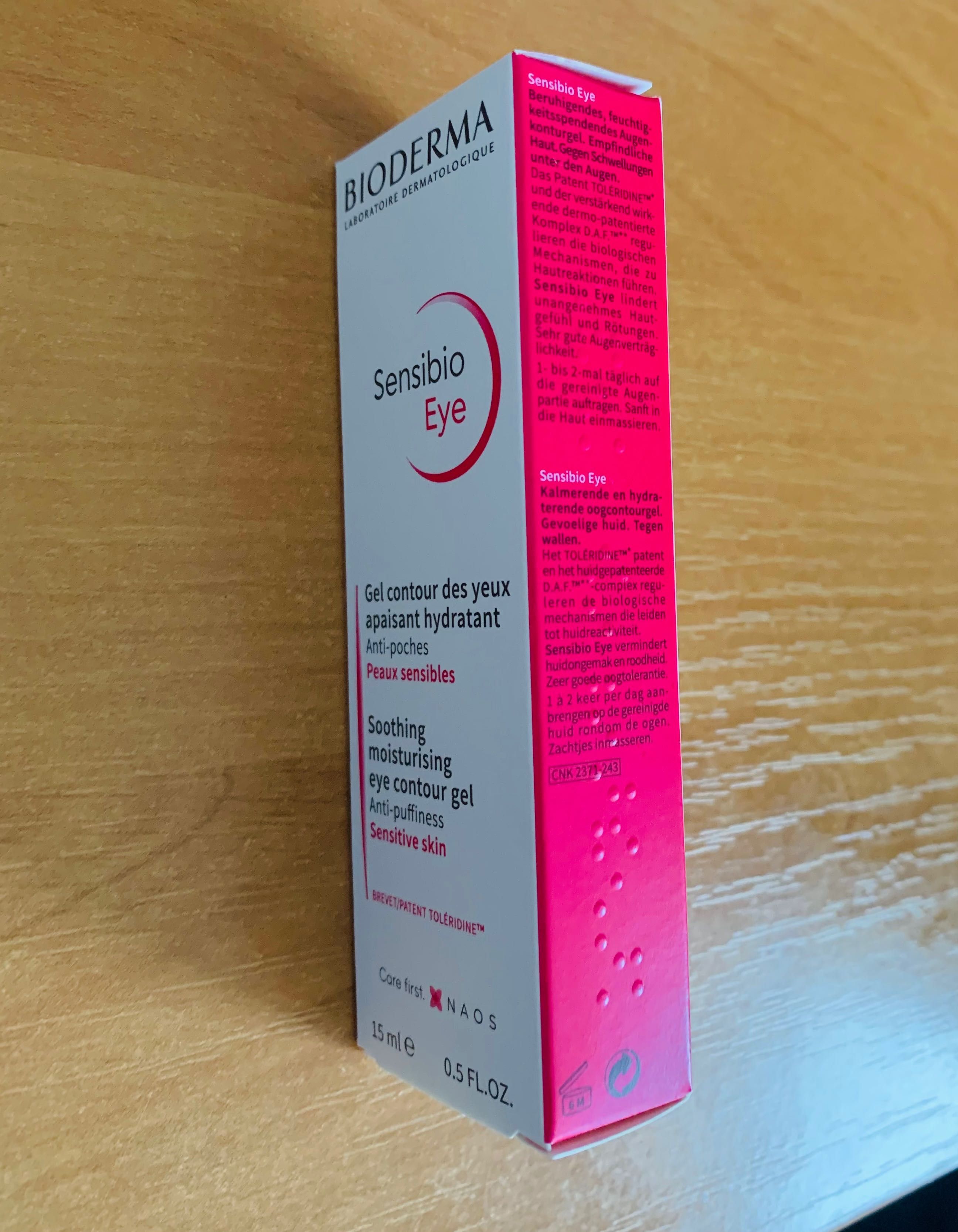 BIODERMA Sensibio Eye krem pod oczy żel Bioderma Kremowy żel pod oczy