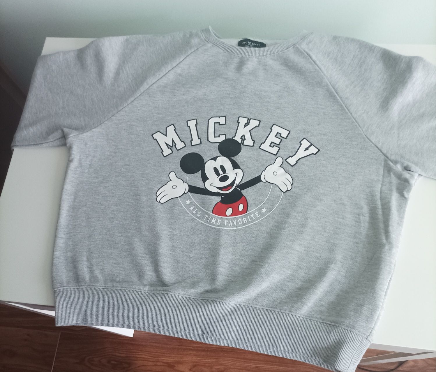 Szara bluza myszka mickey