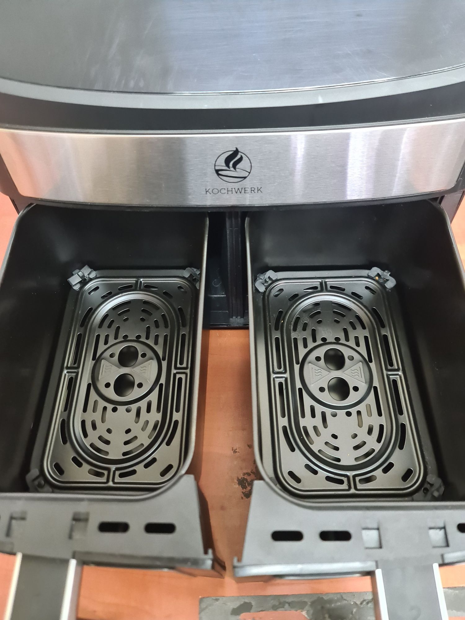 Frytownica Frytkownica beztłuszczowa Airfryer dwukomorowa 7 L