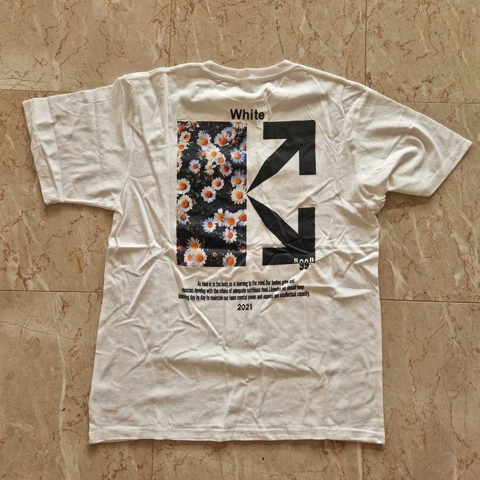 Off-white flowers T-shirt