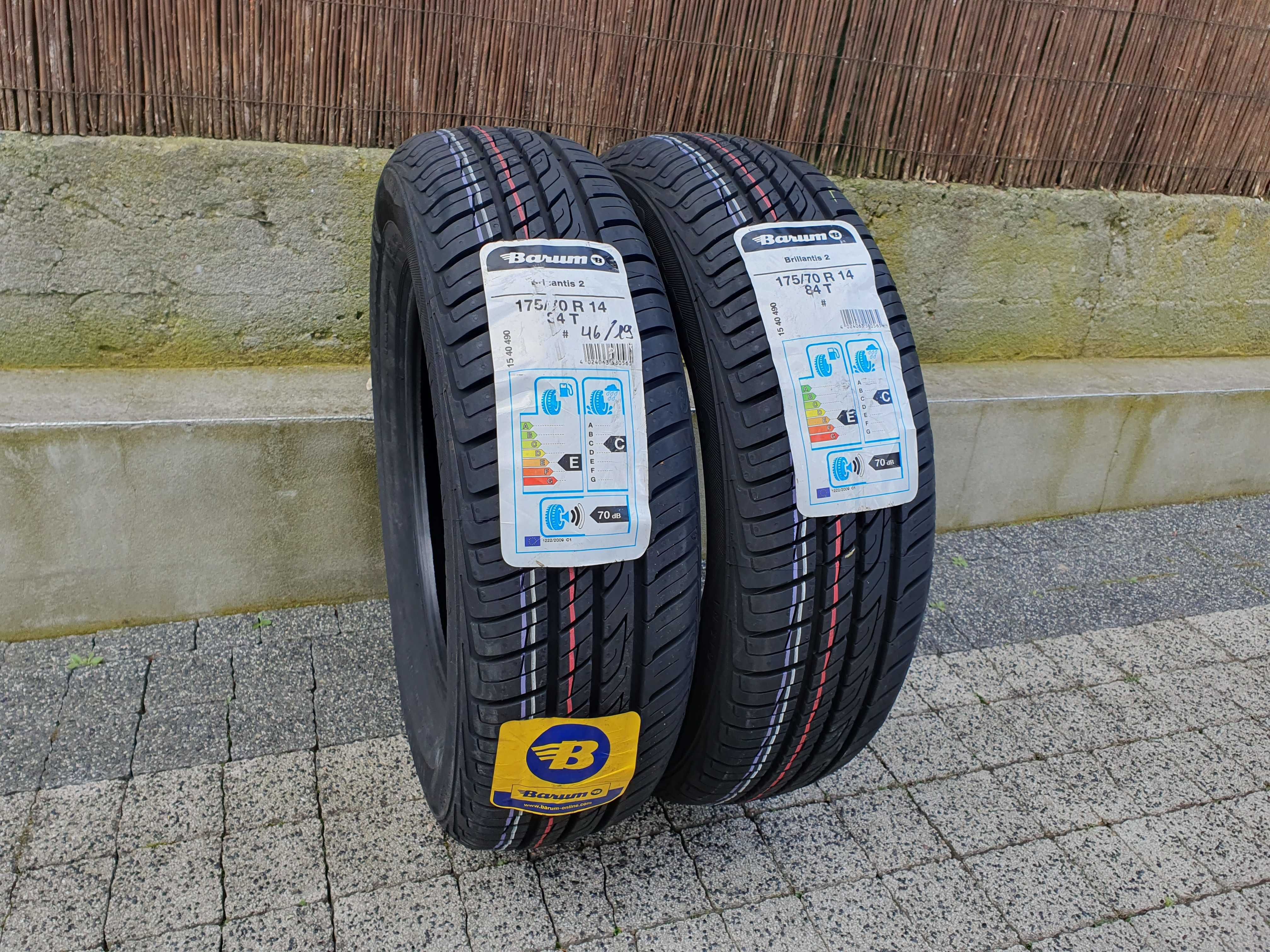 2x 175/70/14 84T Barum Brilantis 2 Nowe! 2019r.