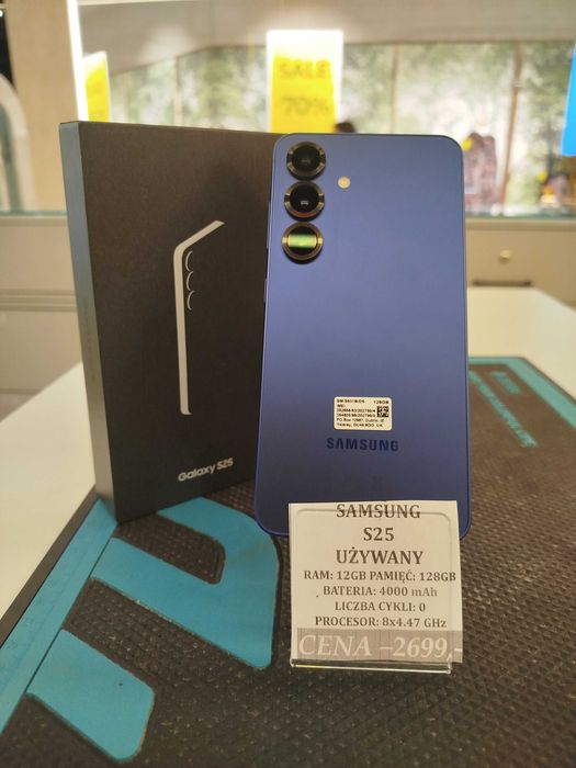 Samsung S25 12/128GB Topcase Vivo *Raty 0%