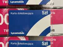 8 x Lycamobile 5 Zł Voucher Kod Doładowanie Prepaid Code 5 Pln