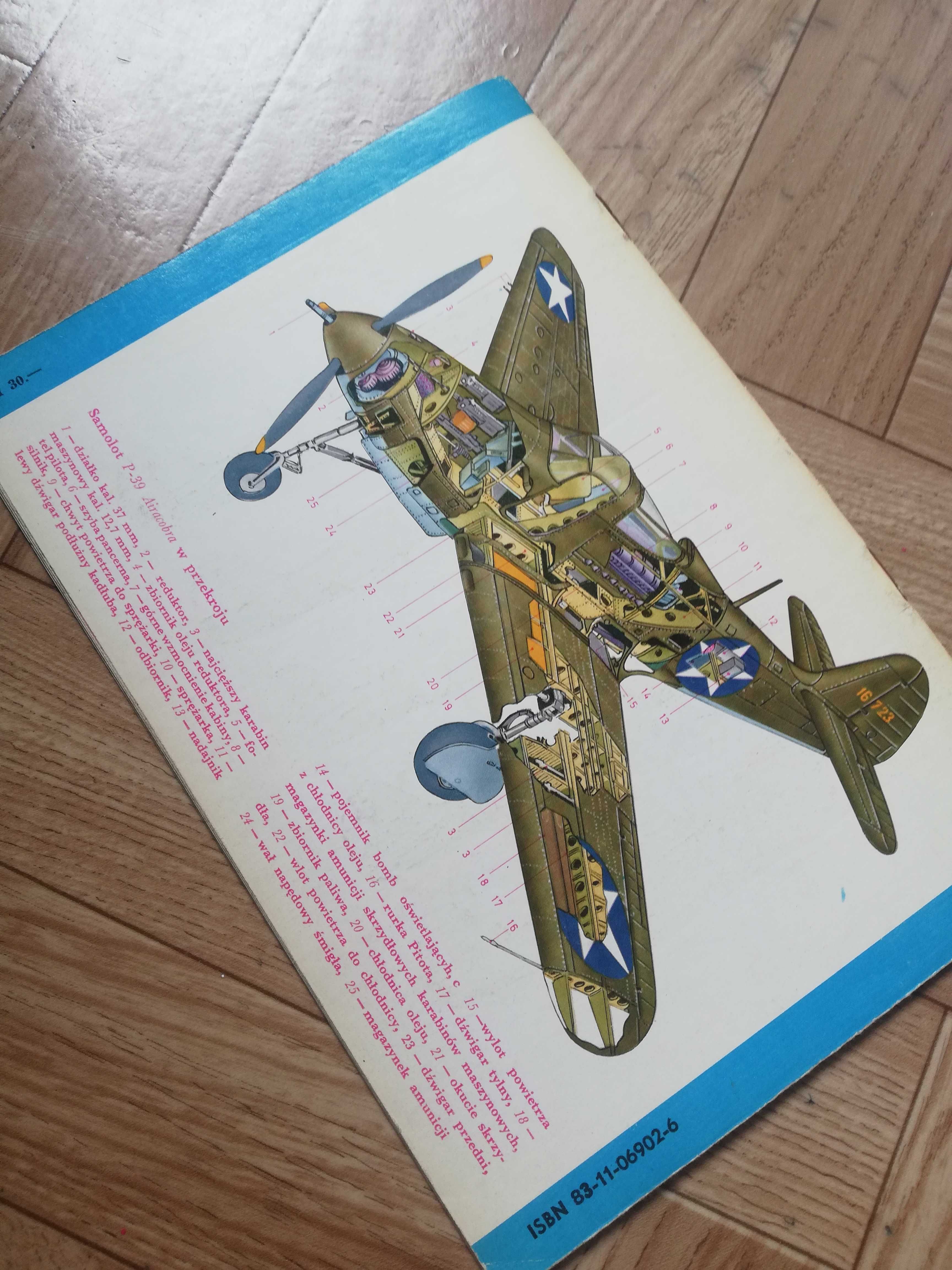 ksiazka: ,,Samolot mysliwski P-39 Airacobra"