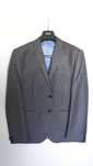 Garnitur szary grafitowy Marks&Spencer 107 cm z pokrowcem