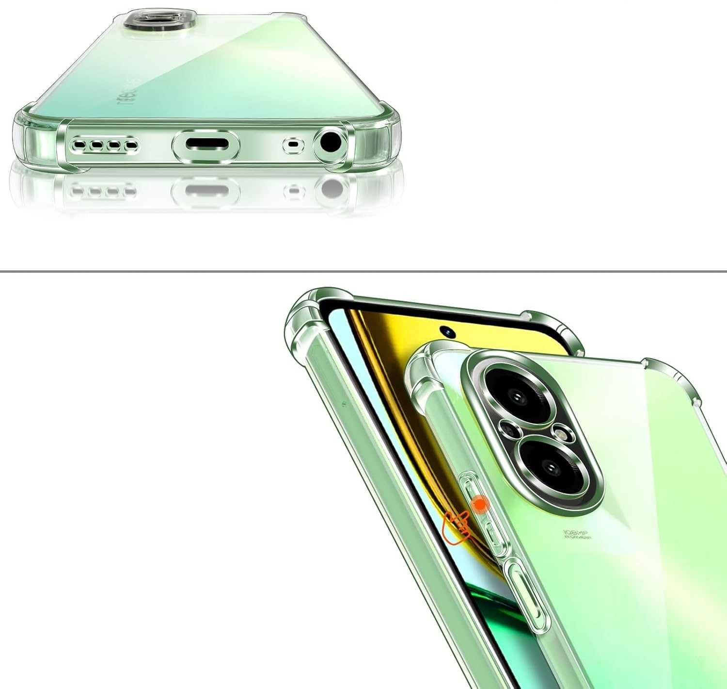 Etui Anti-Shock do Realme C67 4G + Szkło Hartowane
