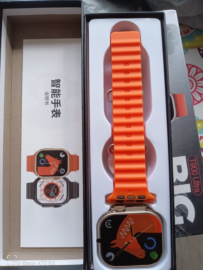 T900 ultra Smart watch novo