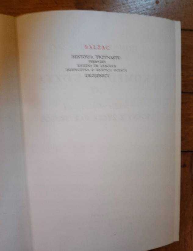 8 książek: KRASZEWSKI x2; Popioły; Faraon; ORZESZKOWA; SKARGA; BALZAC