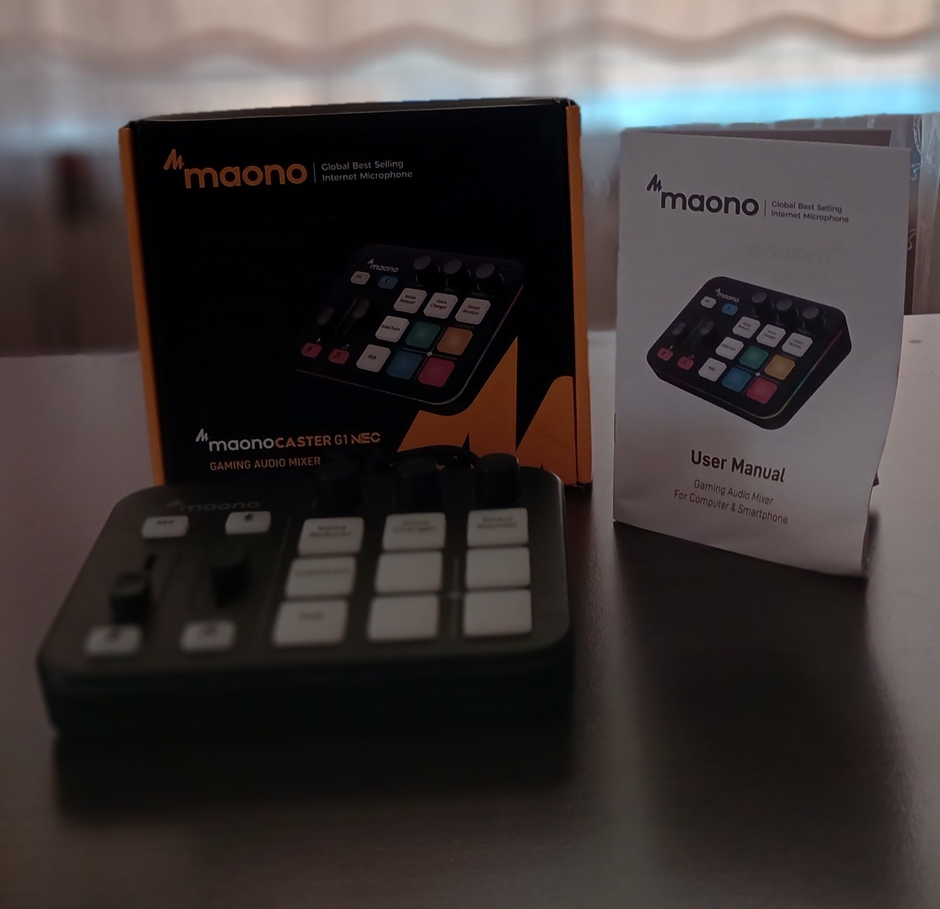 Аудіоінтерфейс Maono G1 Neo + XLR кабель в подарок