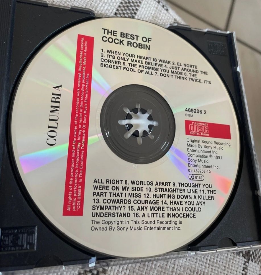 CD Cock Robin - The Best Of